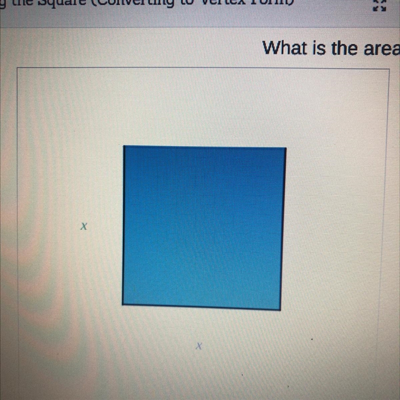 What is the area of this square?-example-1