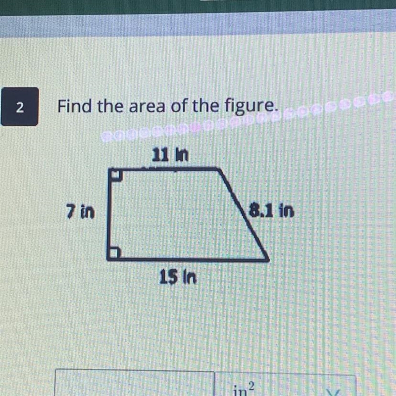 Find the area of the figure.-example-1