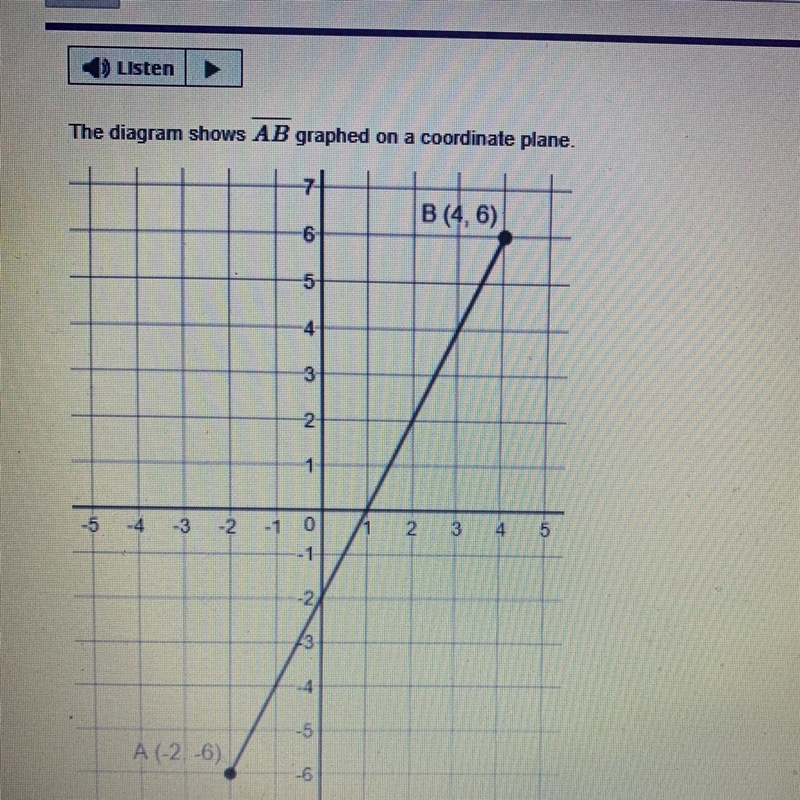 Point C partitions AB into two parts so that the ratio of the length of AC to the-example-1