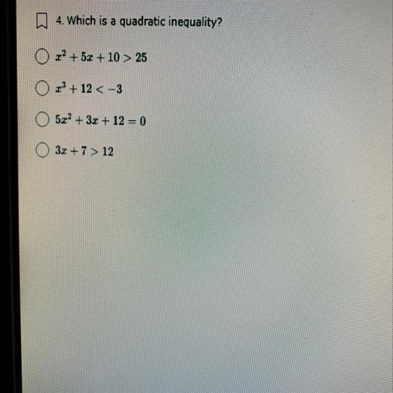 Which is a quadratic inequality?-example-1