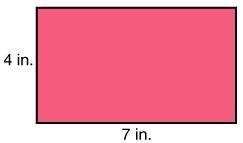 What is the area of the rectangle below? 28 in 2 44 in 2 11 in 2 22 in 2-example-1