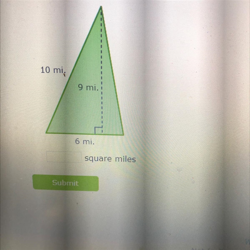 What is the area of the triangle?-example-1