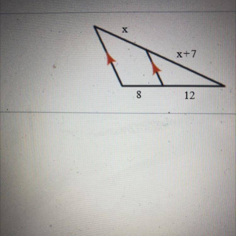 Solve for x. x= Look at image-example-1