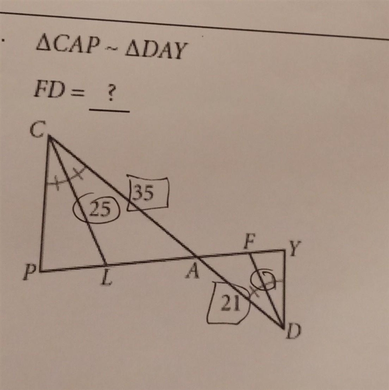 Find all the missing measurement​-example-1