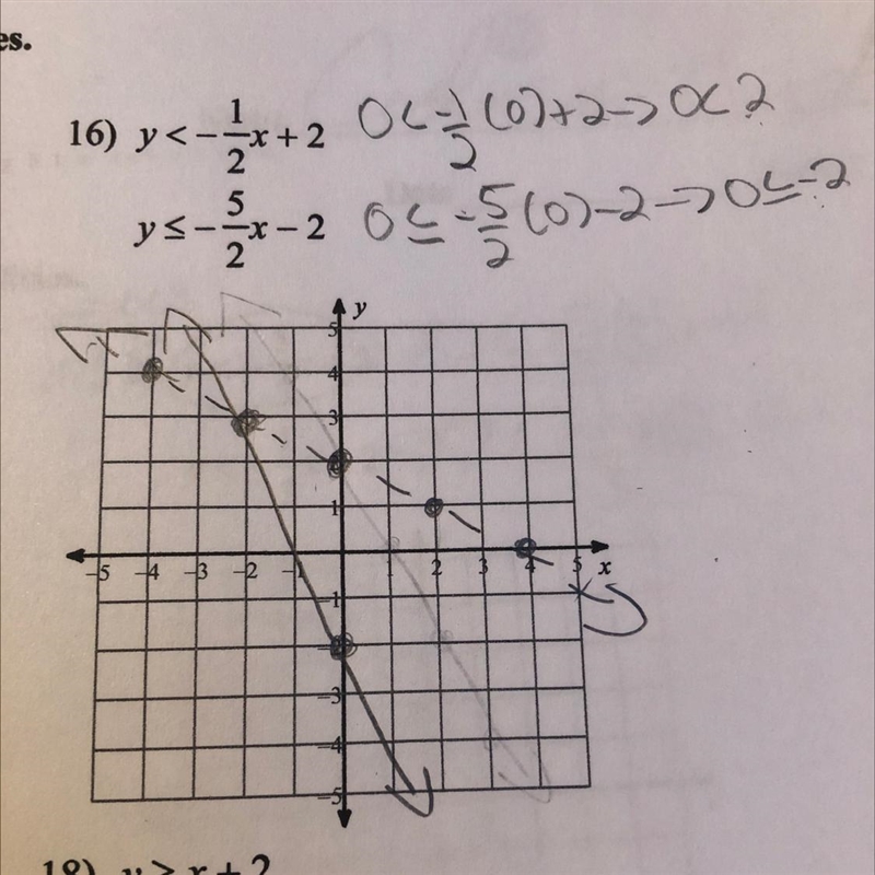 As you can see in the photo I’m working on number 16. This is how I was taught to-example-1