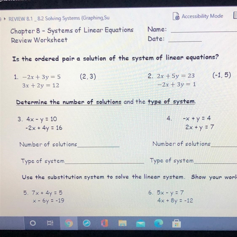 Plz help me!!!!! 3. &4 only!!!-example-1