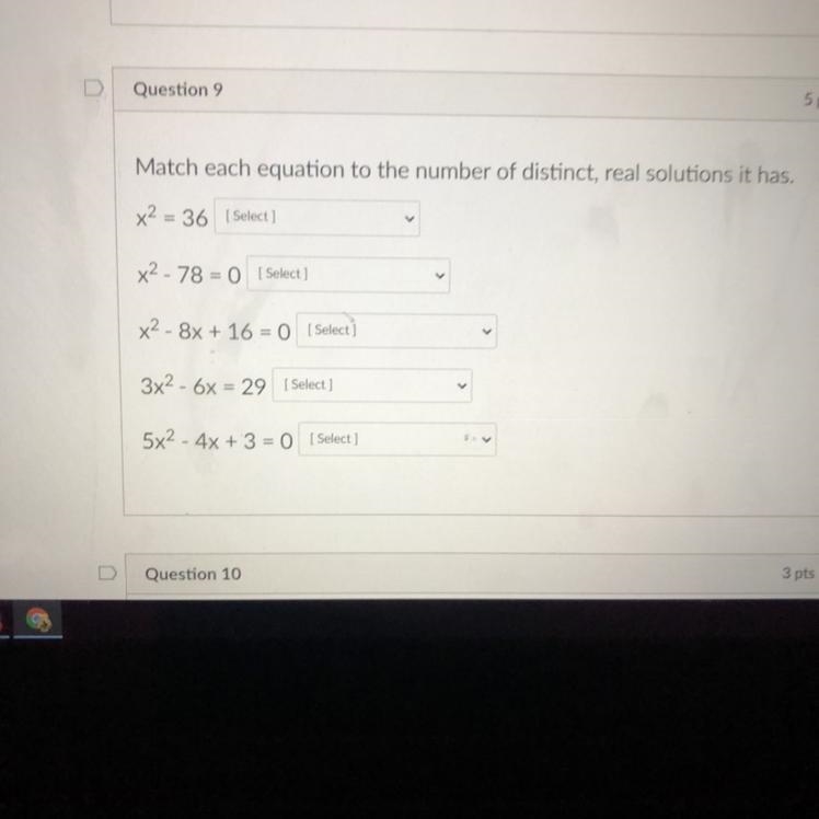 What’s the answer? Answer choices: One real solutions Two real solutions No real solutions-example-1