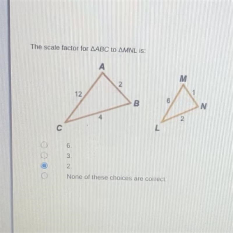 What is the scale factor??? PLEASE HELP-example-1