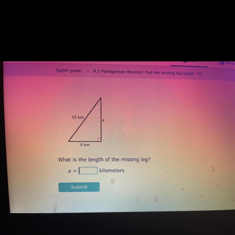 Pythagorean theorem..-example-1