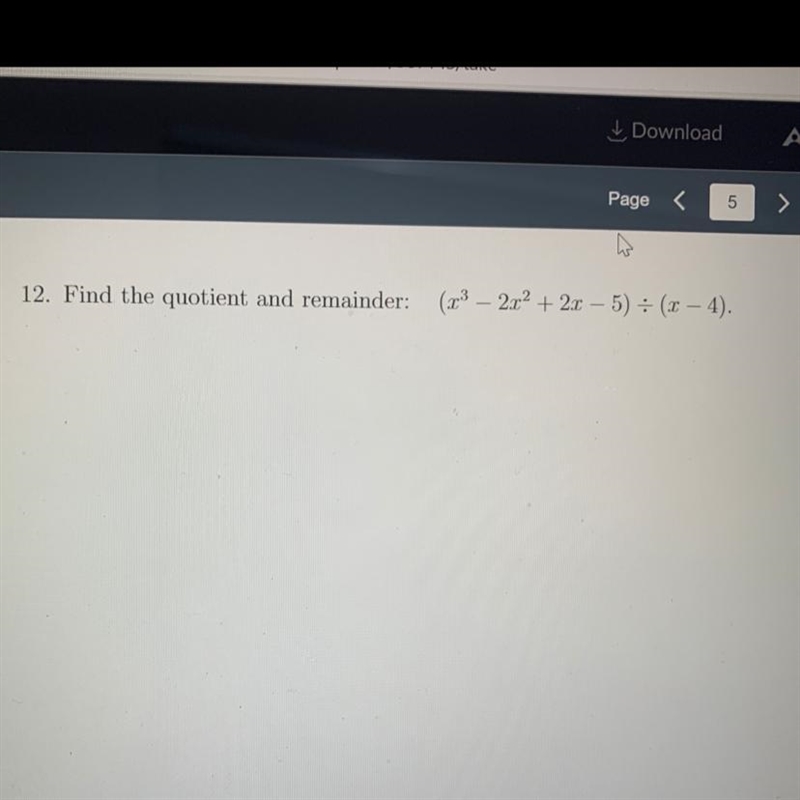 Find the quotient and remainder-example-1