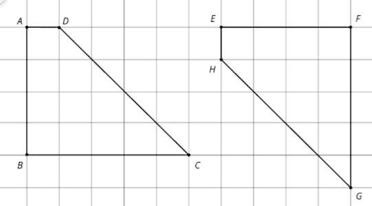 The two figures below are congruent. Which line segment is corresponding to BC? PLEASE-example-1