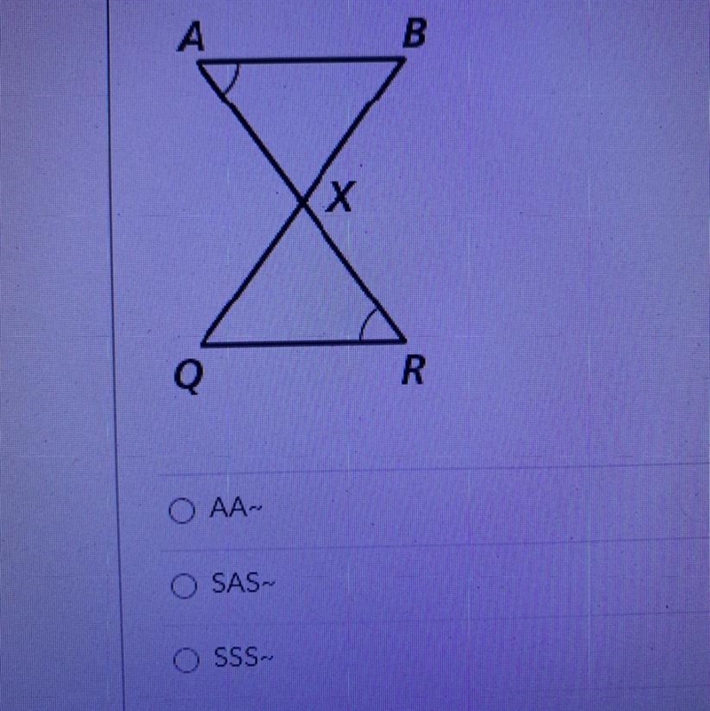 Why are these triangles similar?-example-1