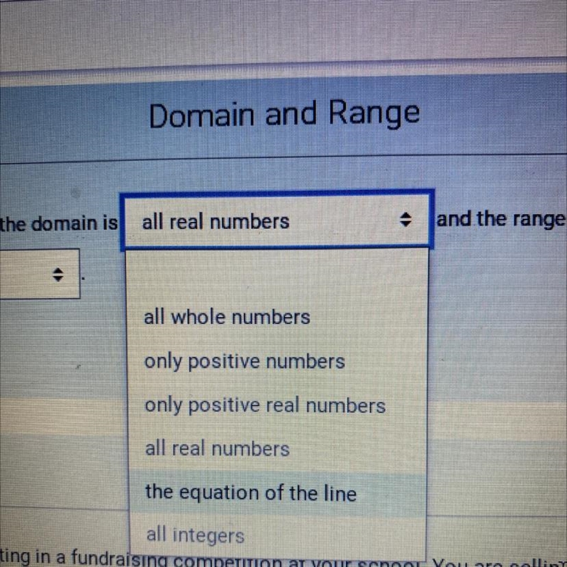 For all horizontal lines the domain is-example-1