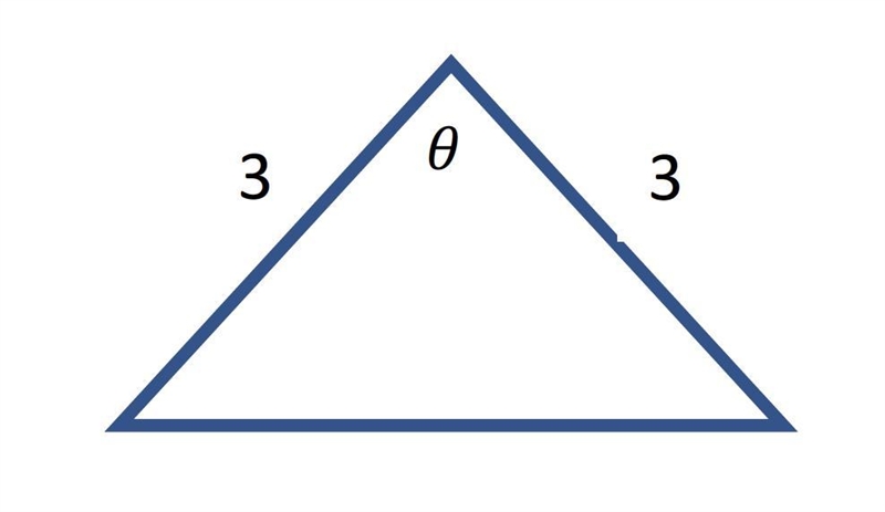 What angle maximizes the area of the triangle below?-example-1