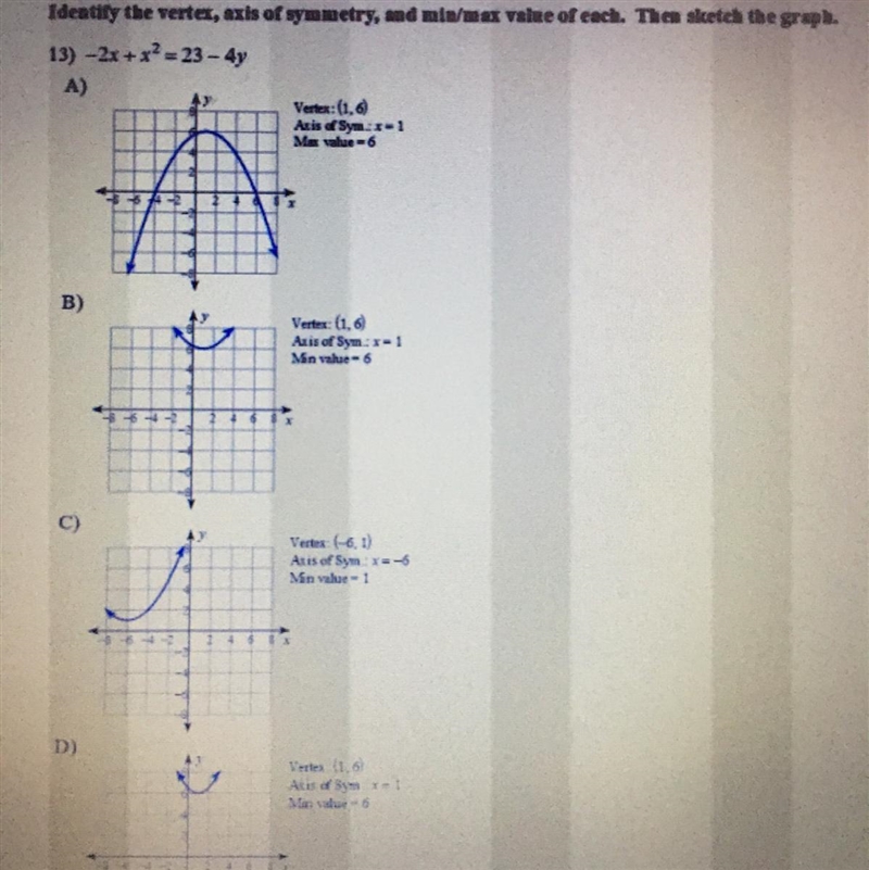 Please help!!! I will mark best answer!!! Show some kind of work I don’t want to get-example-1