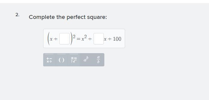 Complete the perfect square:-example-1