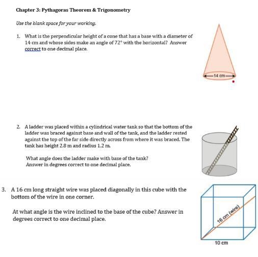 What is the perpendicular height of a cone that has a base with a diameter of 14 cm-example-1