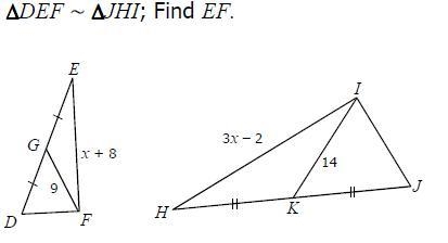 What is the answer to this problem 9/14= (x+8)/(3x-2)-example-1