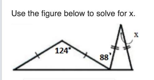 Use the figure below to solve for x.-example-1