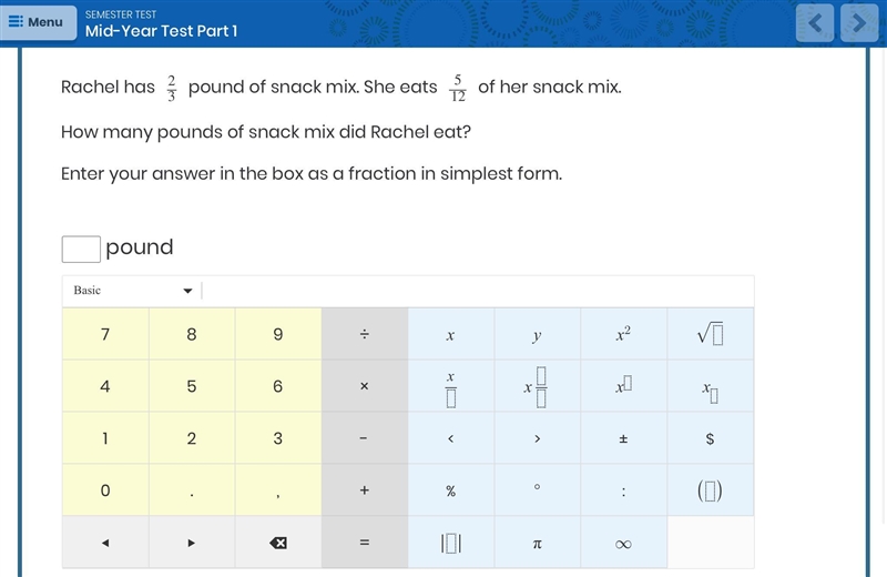 Hello, Write as a fraction in simplest form.-example-1