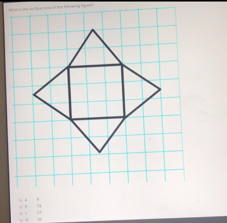 Which one hurry A.9 B.18 C.27 D.33-example-1