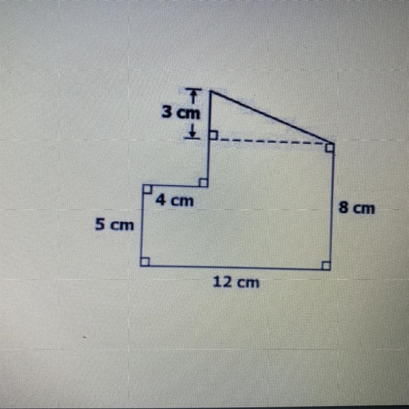 What is the total area of this polgon? PLEASE HELP Answer choices A)77 B)86 C)96 D-example-1