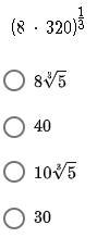 Which of the following is equal to the expression below? i give credit-example-1