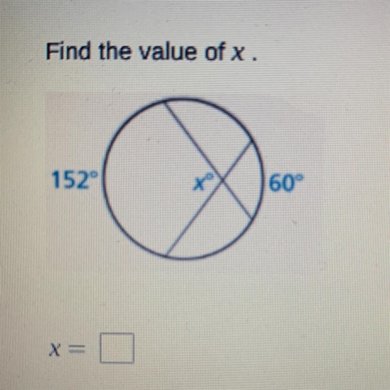 Find the value of x. PLEASE HELP MEEEE!!! PLEASE AND THANK YOUU!!-example-1