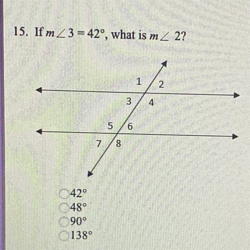 What is m /_ 2? 42 48 90 138-example-1