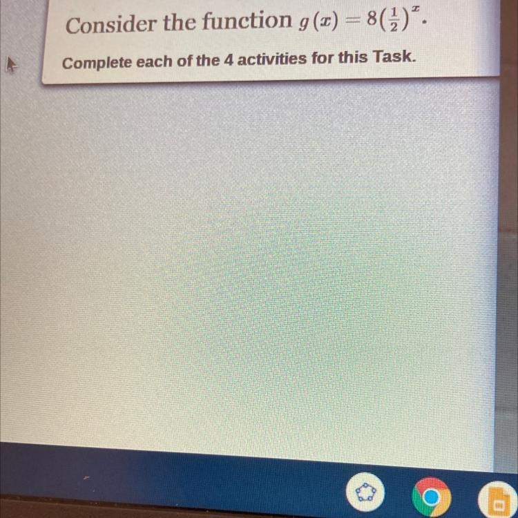 What is the value of g(0) a. 1 b. 0 c. 8 d. 4-example-1