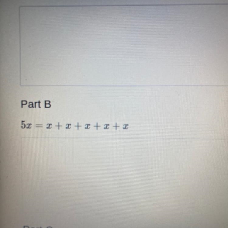 What is the value for 5x = x+x+x+x+x-example-1