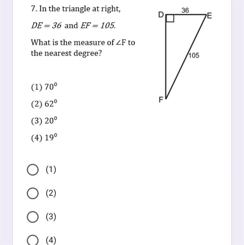 In the triangle below.-example-1