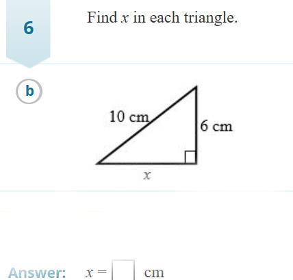 Find the x in each triangle HELP NOW!!!! PLSSS-example-1