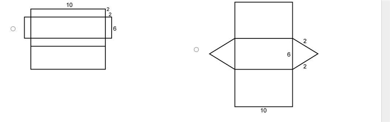 Which net represents this solid figure? Rectangular prism 5. Net of a rectangular-example-2