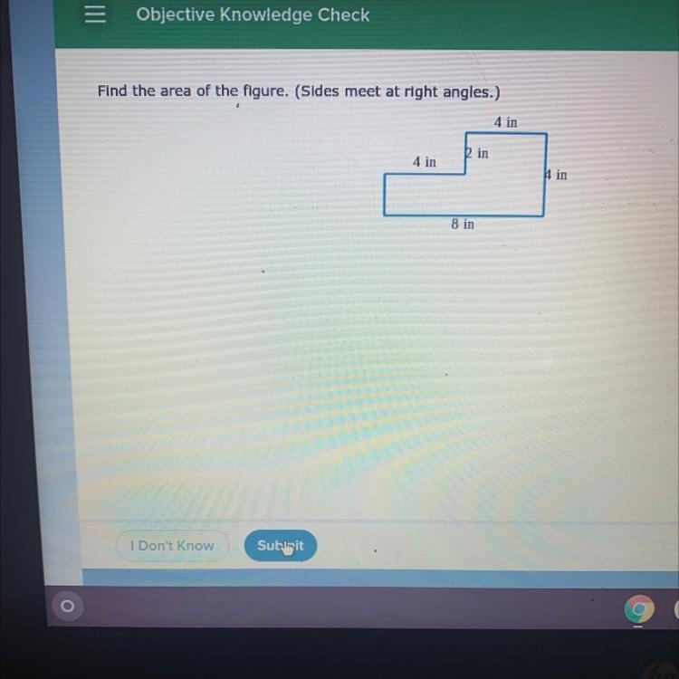 Find the area of the figure-example-1