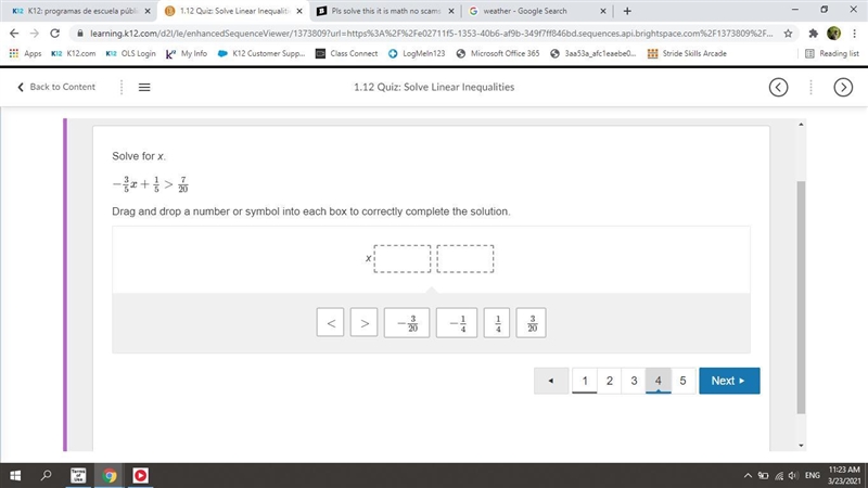 So this is drag and drop the box on the left will be counted the first box so pls-example-1