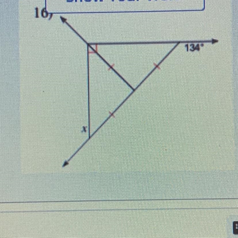 Find the value of x thank you so much-example-1