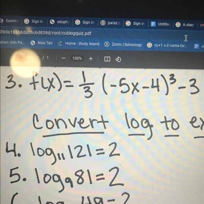 Number 3 determine the inverse-example-1