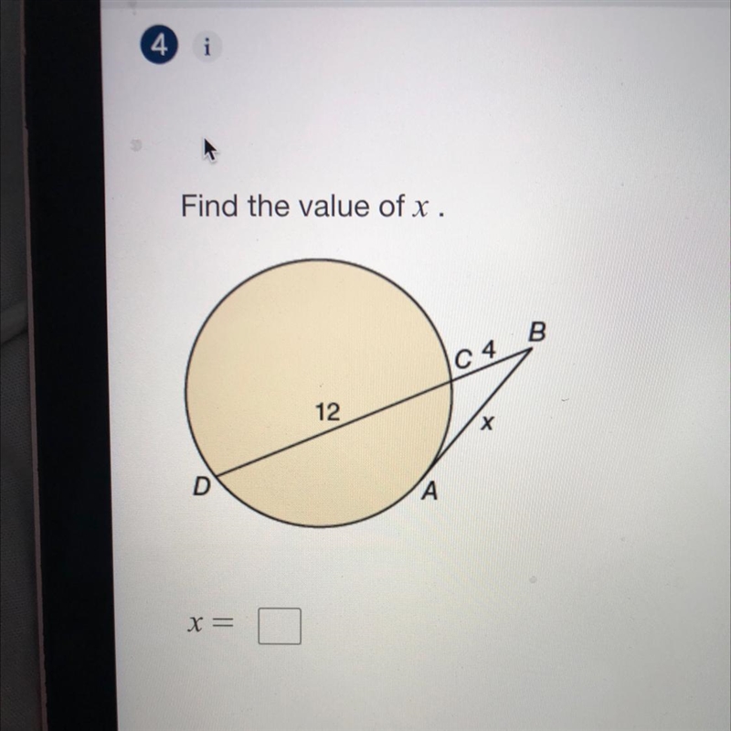 Find the value of x show all steps please-example-1