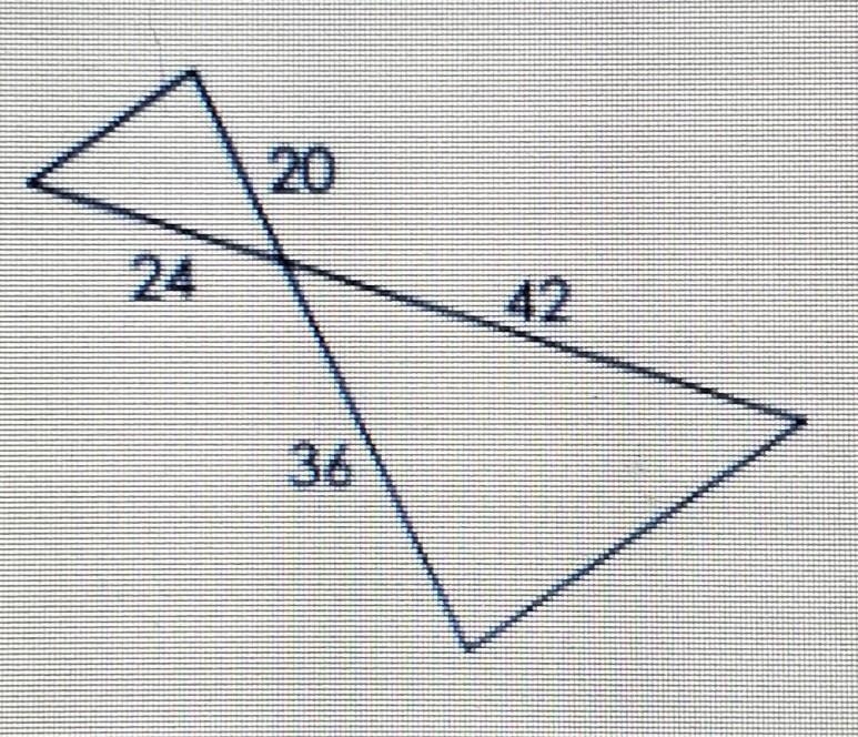 A. AA B. SSS C. SAS D. Not Similar​-example-1