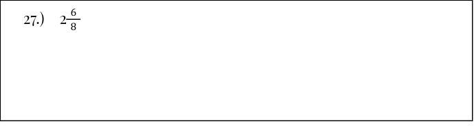 Convert the mixed numbers to improper fractions.-example-1