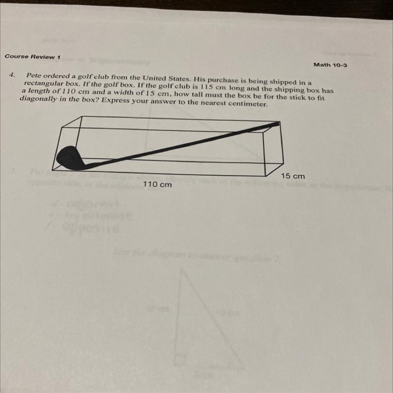 Pythagorean theorem please show work thank you-example-1