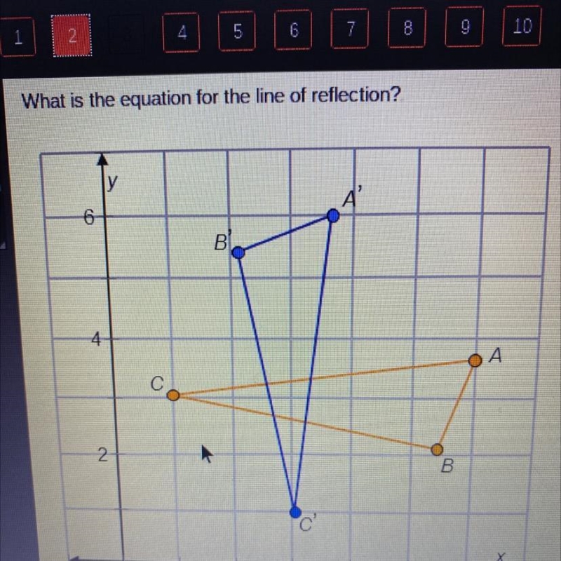 X = 3 y = 3 y=x Ox=6 ￼-example-1