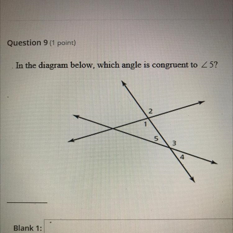 Which angle is congruent to 5?-example-1