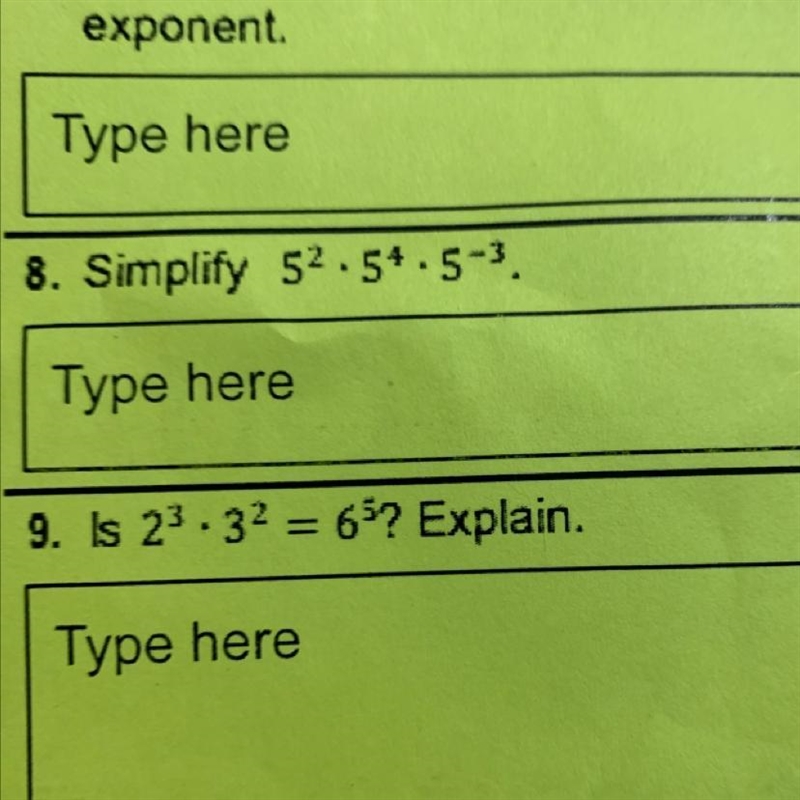 Help me please, it’s number 8 Simplify 52.54.5-3.-example-1