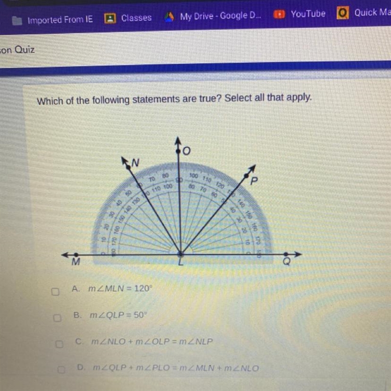 Which of the following statements are true? Select all that apply. Help me please-example-1