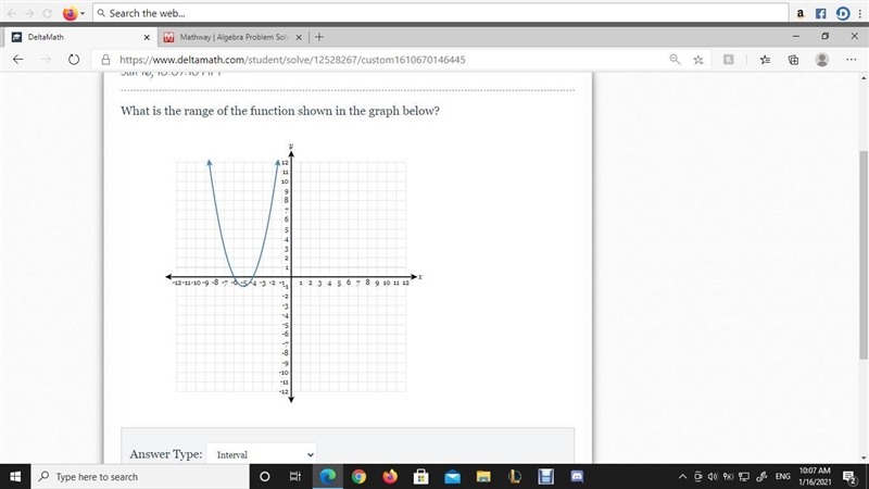 What is the range of the graph?-example-1