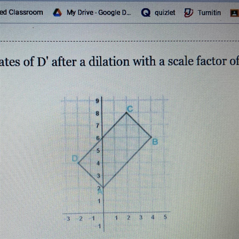 What are the coordinates of D’ after a dilation with a scale factor of 2?-example-1