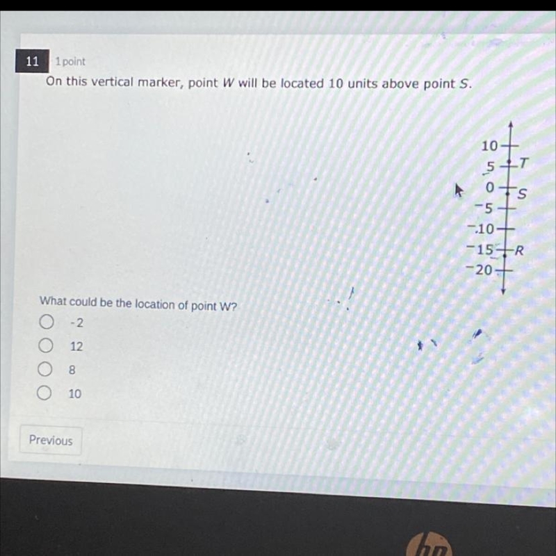 What could be the location of point w-example-1