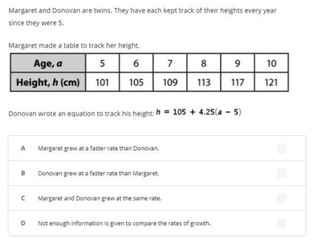 Based on the evidence shown, which statement correctly compares the twins' rates of-example-1